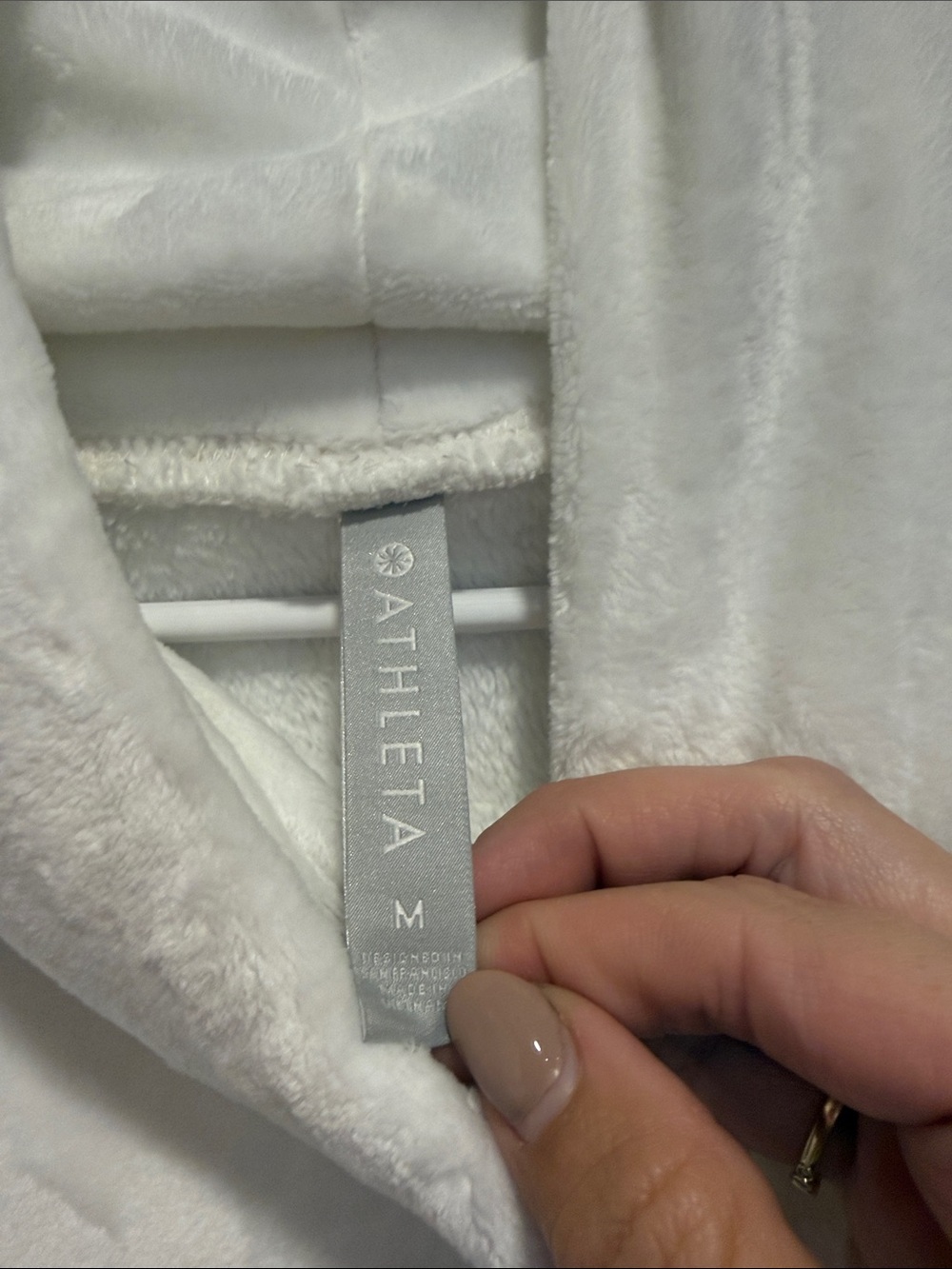 Athleta Fleece Cowl Neck Sweater - Picture 3 of 6